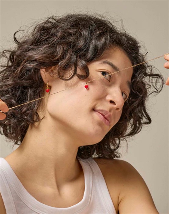 Amore Hoops - Guldfarvet